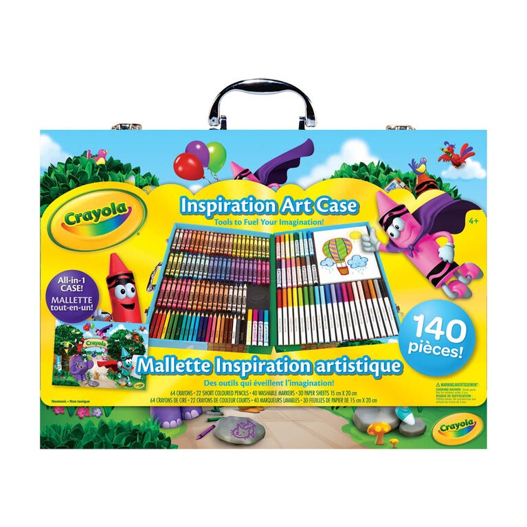 Crayola Inspiration Art Case 140 pieces! Art Supplies Crayons 4+