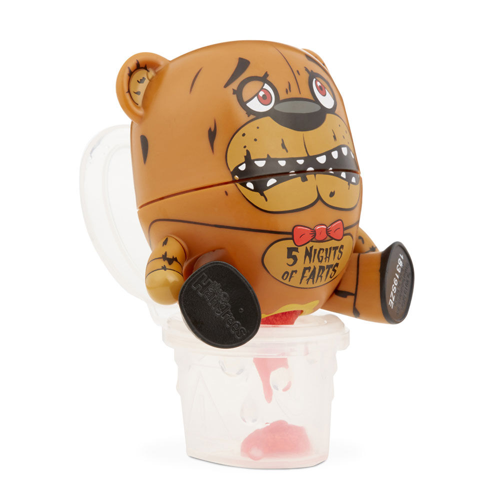 The Hangrees 5 Nights of Farts Collectible Parody Figure with Slime