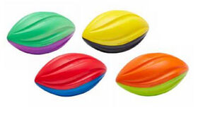 ALEX - Poof Power Spiral Football - 1 per order, colour may vary (Each sold separately, selected at Random)