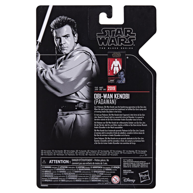 Star Wars The Black Series Archive Collection Obi-Wan Kenobi (Padawan), Star Wars Collectible 6 Inch Action Figure
