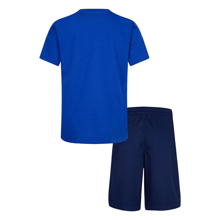 Nike T-shirt and Short Set - Midnight Navy - Size 6