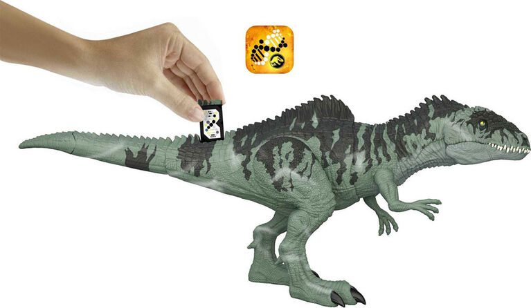 Jurassic World: Dominion Strike N Roar Giganotosaurus Dinosaur Figure