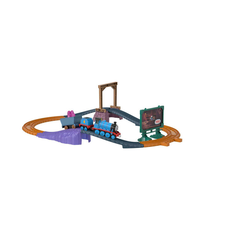 Thomas and Friends Gordon in the Mines Train Set, Track Set with Diecast Engine and Crystal Cargo - R Exclusive