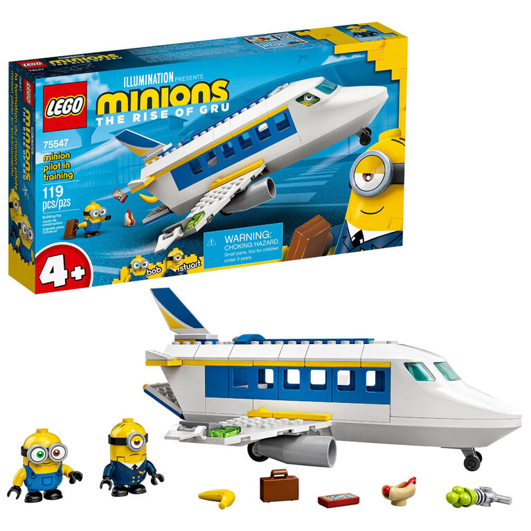 LEGO Minions La formation du Minion pilote 75547 (119 pièces)