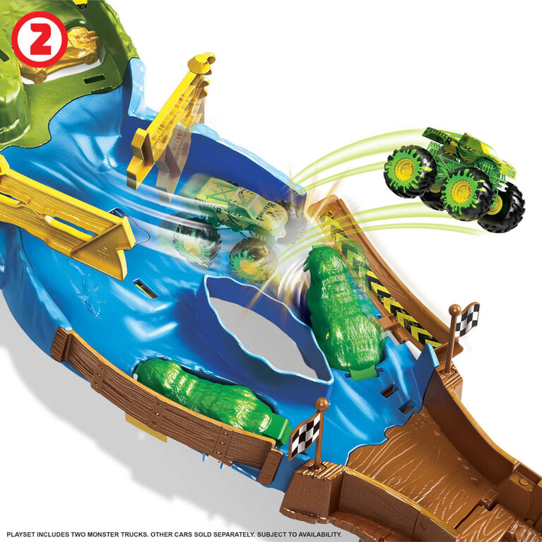 Hot Wheels - Monster Trucks - Circuit accidenté