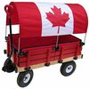 Millside - Wooden Canada Wagon 20 inch x 38 inch with Pads