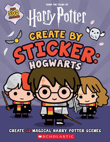 Harry Potter: Create by Sticker: Hogwarts - &Eacute;dition anglaise