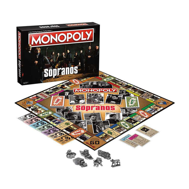 MONOPOLY: The Sopranos - English Edition