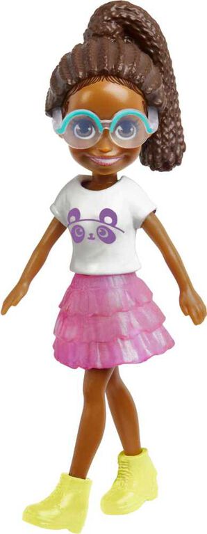 Polly Pocket Coffret Tube mode de rêve tournant, Shani