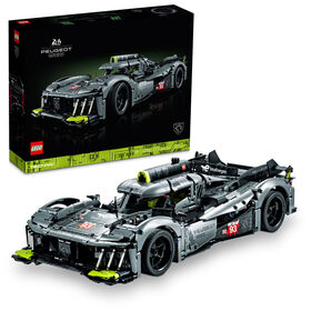 LEGO Technic PEUGEOT 9X8 24H Le Mans Hybrid Hypercar 42156 Ensemble de construction (1 775 pièces)