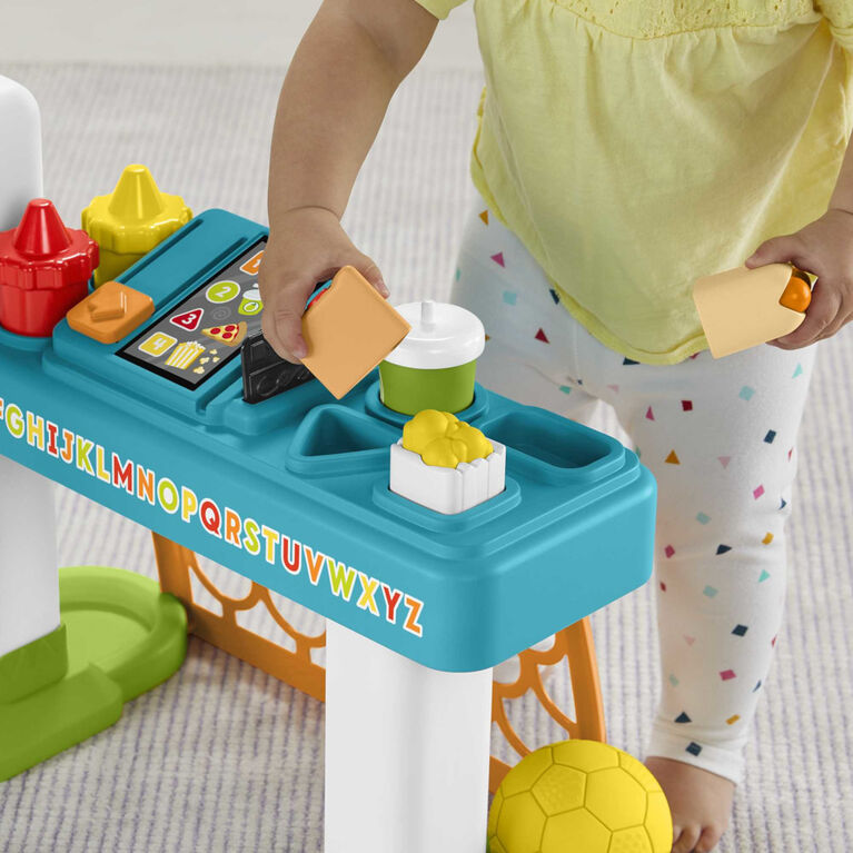 Fisher-Price - Rires et Éveil - Expérience de jeu 4 en 1 - Édition anglaise