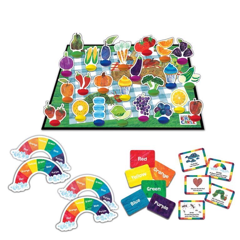 Eric Carle Rainbow Picnic Game - English Edition