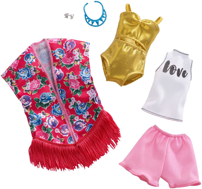 Barbie - Tenues - Coffret de 2 - Maillot de bain.