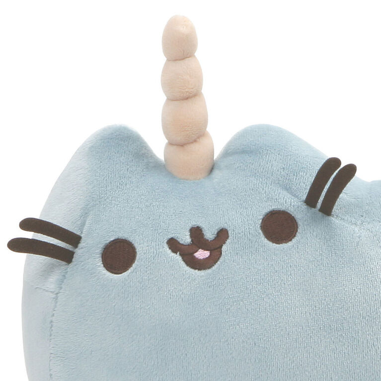 GUND, Peluche Pusheen Animaux Narval, bleue, 33 cm