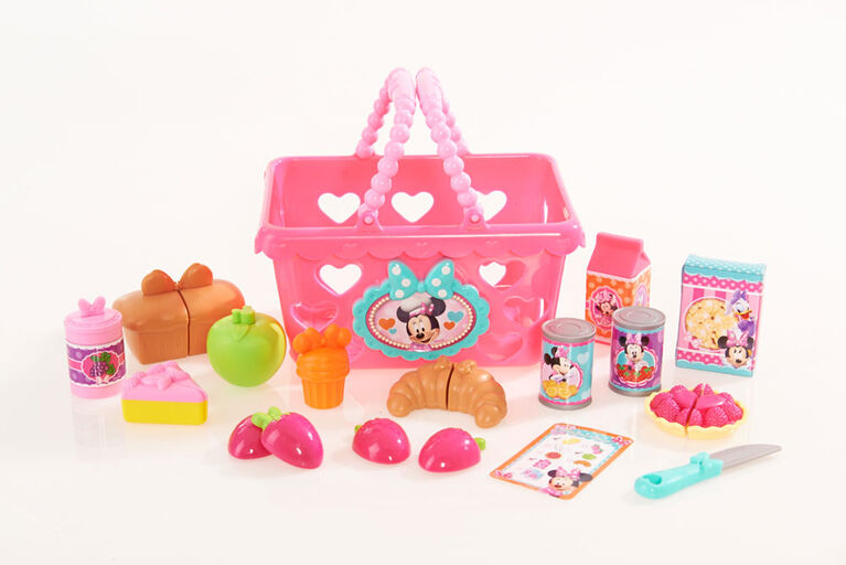 Disney Minnie Mouse Bow-Tique - Ensemble de Panier de Courses Bowtastic