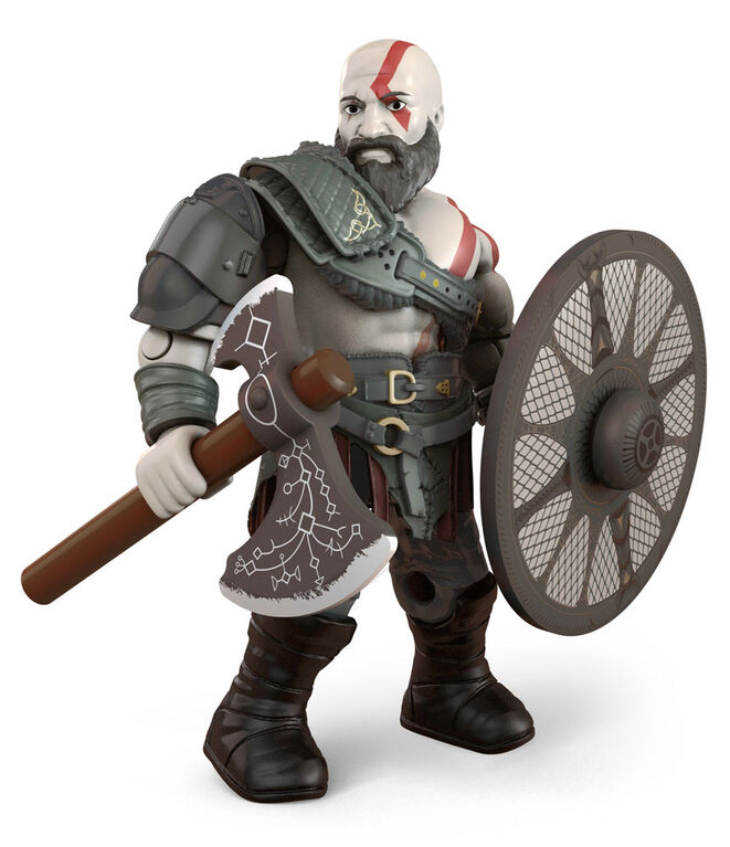 Mega Construx Heroes Kratos Micro Action Figure