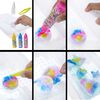 Barbie Doll Color Reveal Gift Set, Tie-Dye Fashion Maker with 2 Barbie Dolls