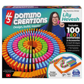 Lily Hevesh Domino Creations, Coffret de création d'oeuvres d'art en dominos - Édition anglaise