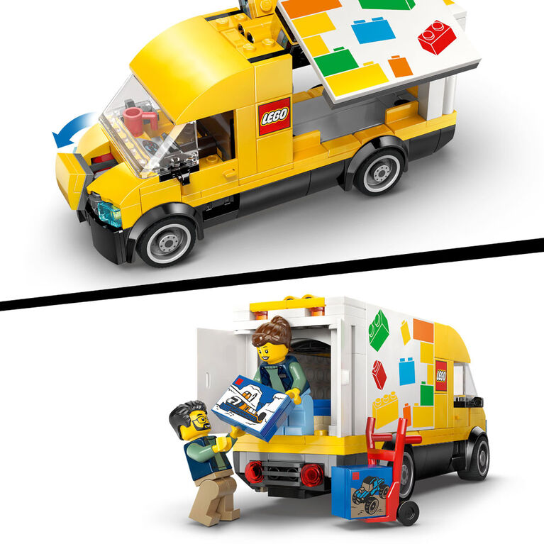 LEGO City: The LEGO Van Building Toy for Kids, Boys & Girls, Ages 6+ - 60500