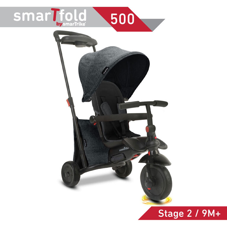 smarTfold™ 500 Mélange 7-en-1 Tricycle Gris Classique - Notre exclusivité