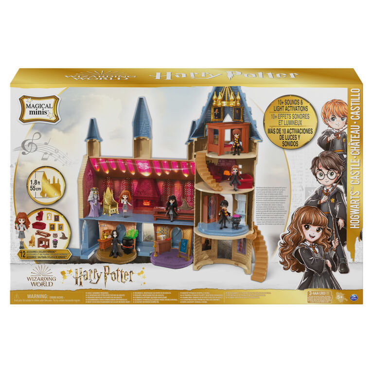 Wizarding World, Magical Minis, Château de Hogwarts avec poupée Hermione exclusive