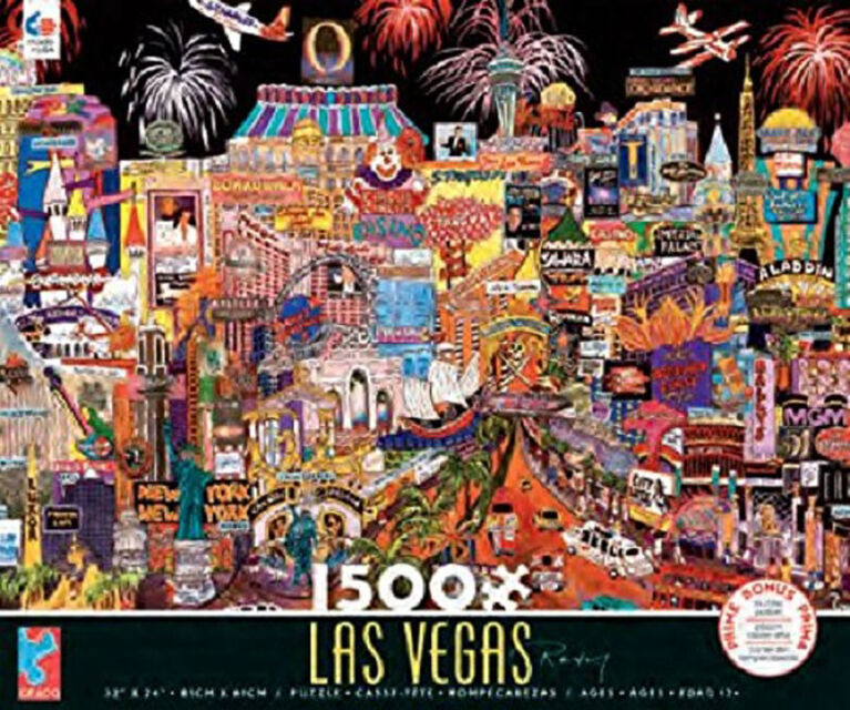 Ceaco Las Vegas Puzzle (1500pc)