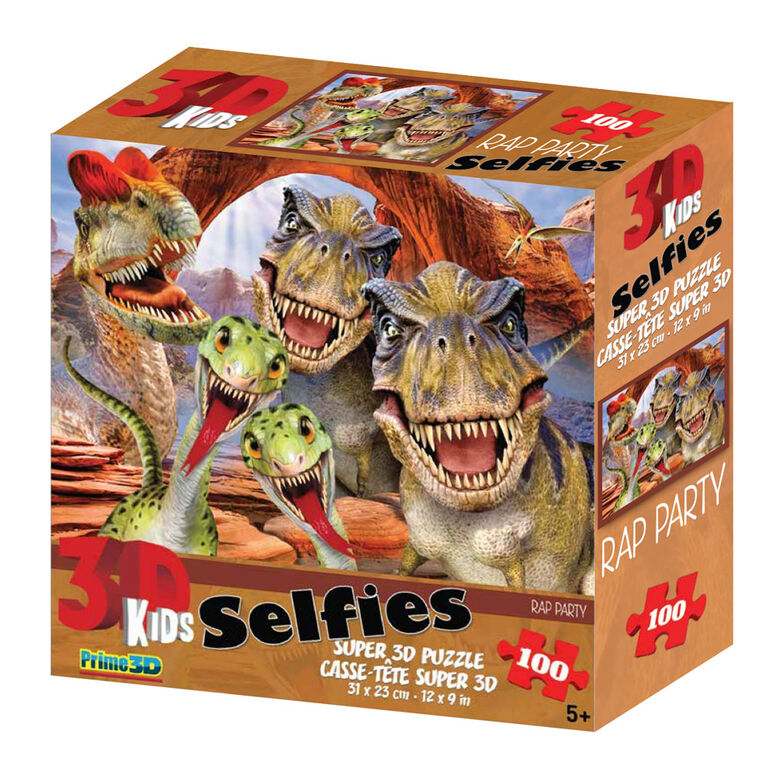 Howard Robinson Rap Party Selfie 100 Pieces 3d Puzzles Toys R Us Canada