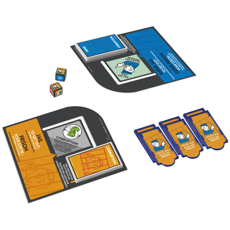 Monopoly Go to Jail EXPANSION (Classic Monopoly Game Required to Play)
