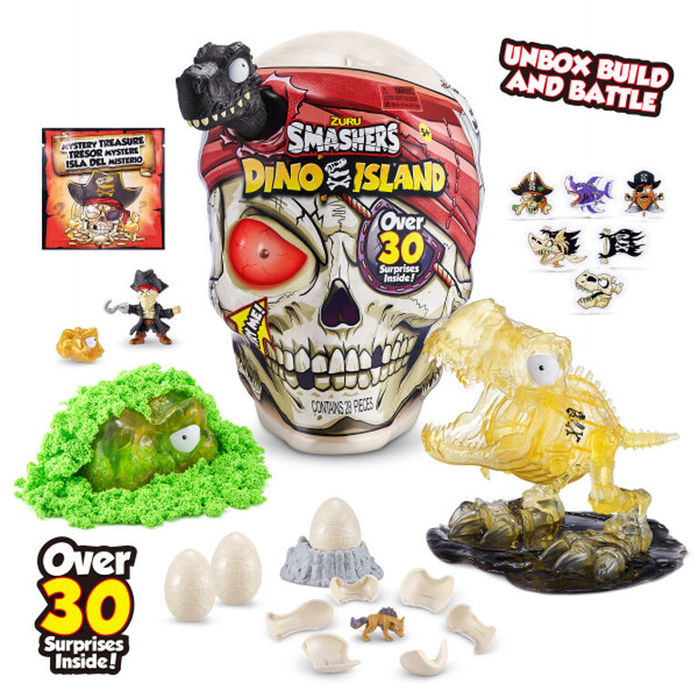 Zuru Smashers Dino Island Giant Skull Collectible (Styles May Vary)