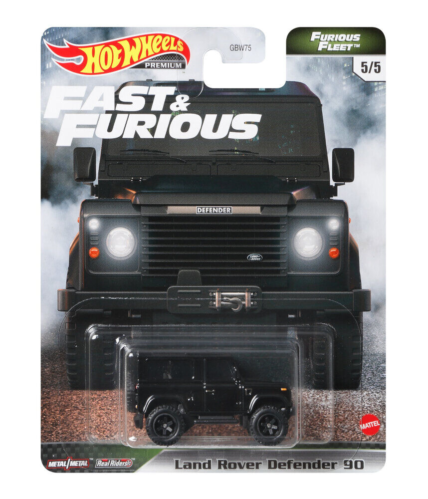 Hot Wheels Fast and Furious Land Rover Defender 90 Vehicle