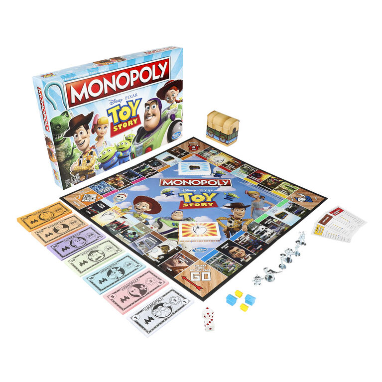 Jeu de plateau Monopoly Histoire de jouets