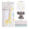 Ensemble de literie 4 pièces pour lit de bébé Sammy & Lou Amis de la jungle