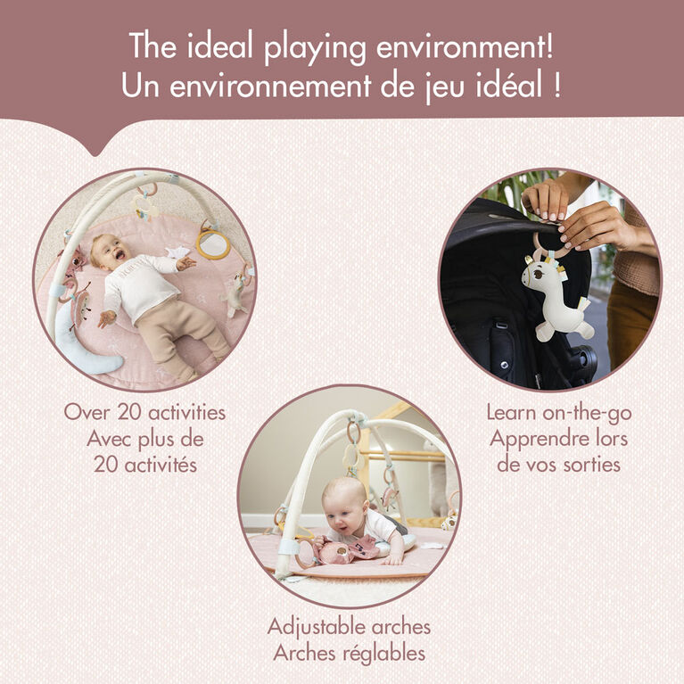 Tapis d'activité de développement Tiny Love Gymini - Collection Licorne des Pays des Merveilles