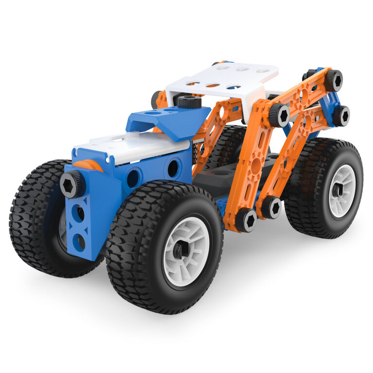 Meccano Junior, 150 pcs Bucket STEAM Model Building Kit