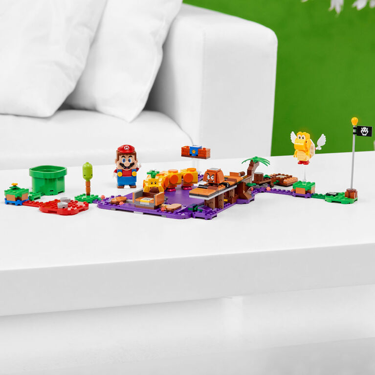 LEGO Super Mario Wiggler's Poison Swamp Expansion Set 71383 (374 pieces)