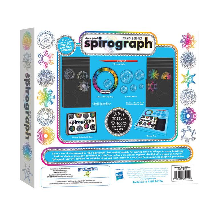 Spirograph Scratch and Shimmer - English Edition
