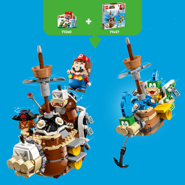 LEGO Super Mario Larry's and Morton's Airships Expansion Set 71427 (1,062 Pieces)