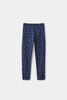 Legging Bleue Marine À Pois RISE Little Earthling