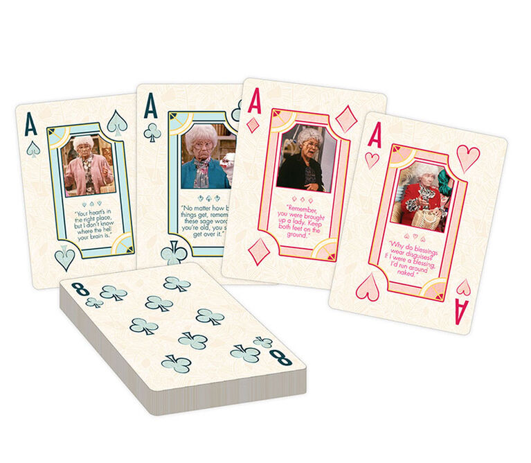 The Golden Girls Playing Card Set - English Edition