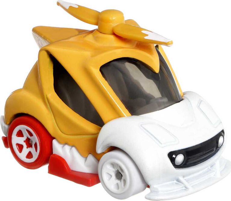 Hot Wheels Sonic the Hedgehog Miles Tails Prower Character Car