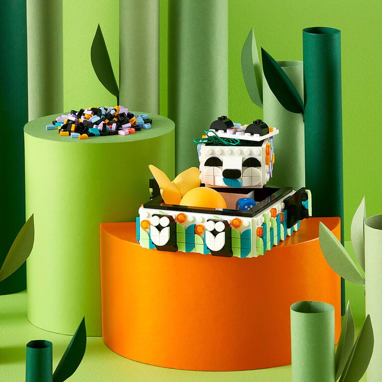 LEGO DOTS Plateau panda mignon 41959 Ensemble créatif de décoration artisanale (517 pièces)