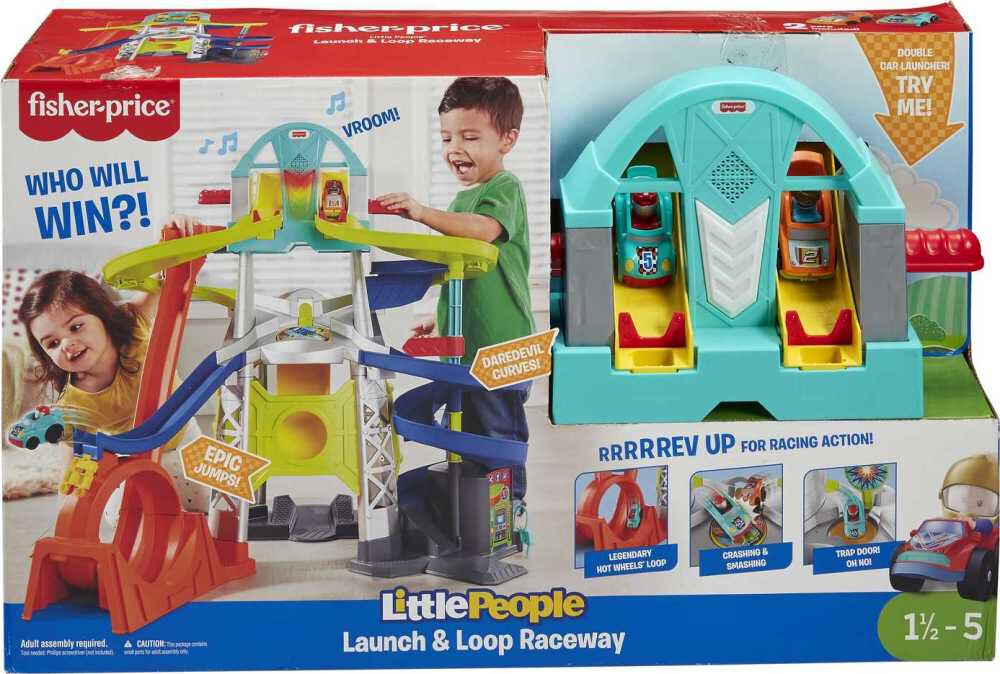 Fisher Price Little People Launch Loop Raceway Toys R Us Canada
