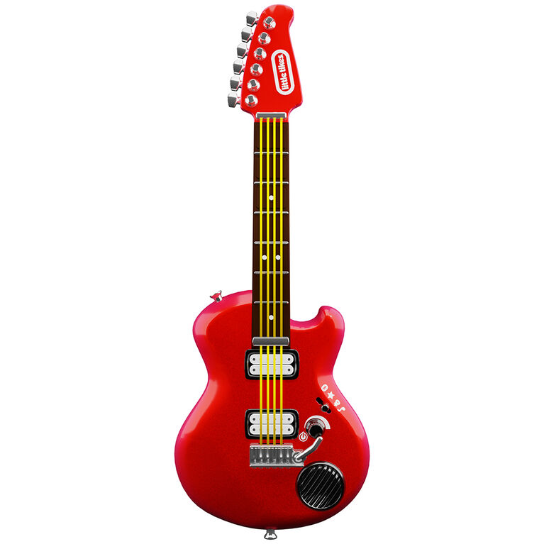 My Real Jam Electric Guitar, Toy Guitar with Case and Strap, 4 Play Modes, and Bluetooth Connectivity