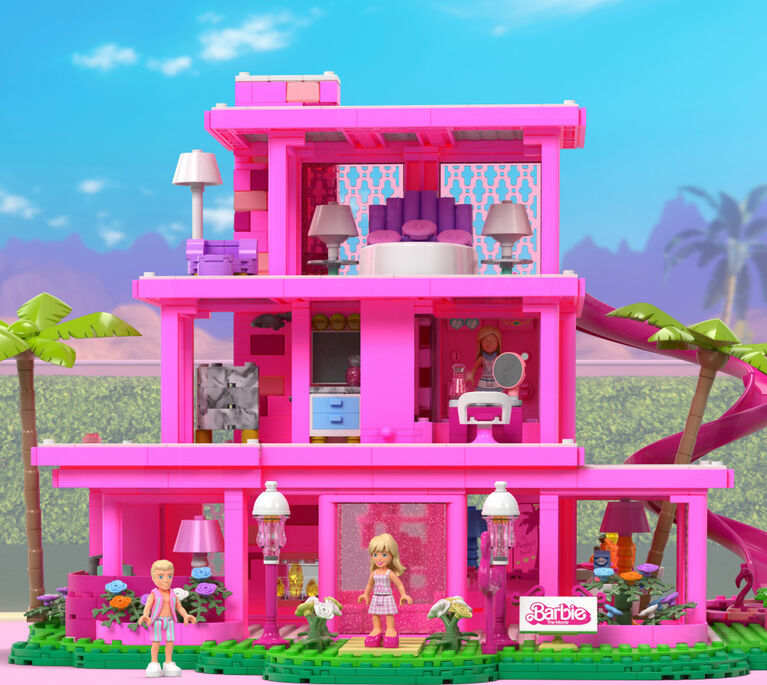 MEGA Barbie: The Movie DreamHouse Replica Adult Collector Building Set with 1795 Pieces