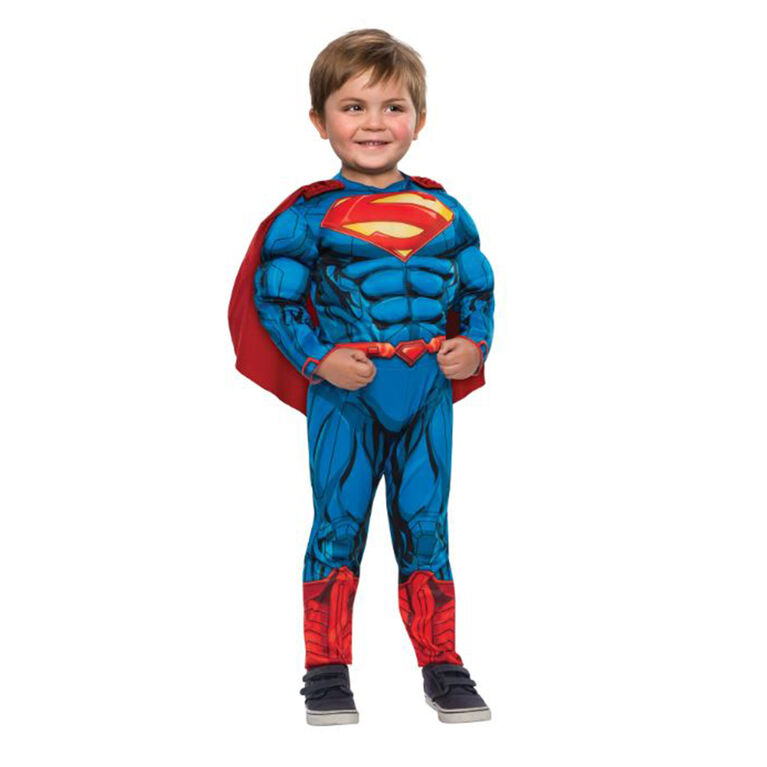 Superman Fiber Fill Costume, Size 3-4T (3-5)