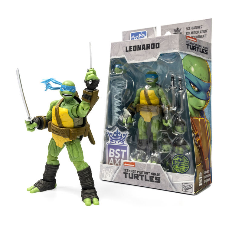 Teenage Mutant Ninja Turtles - BST AXN Leonardo Comic Heroes 5" Figure