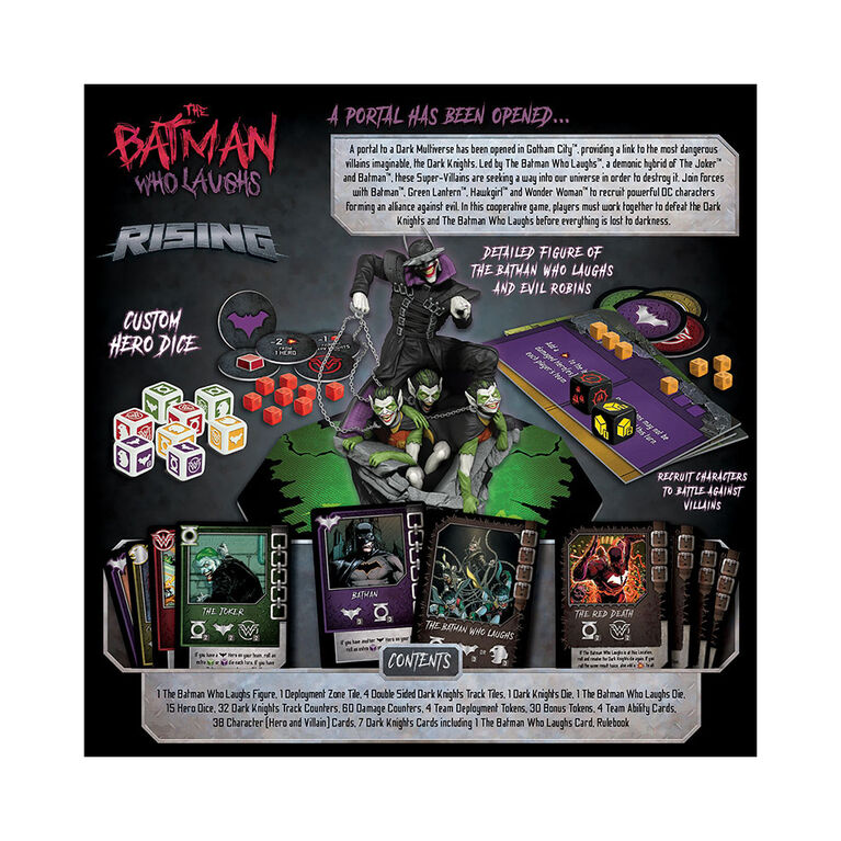 The Batman Who Laughs Rising Board Game - English Edition | Toys R Us Canada