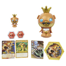 Bakugan, Cubbo Deka Pack with Exclusive Jumbo King Cubbo and Core Cubbo, Geogan Rising Transforming Collectible Action Figures