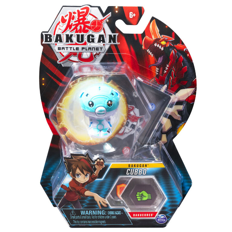 Bakugan, Cubbo, 2-inch Tall Collectible Action Figure and Trading Card