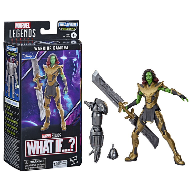 Hasbro Marvel Legends Series Warrior Gamora, What If? Marvel Legends  Action Figures, 6 Inch